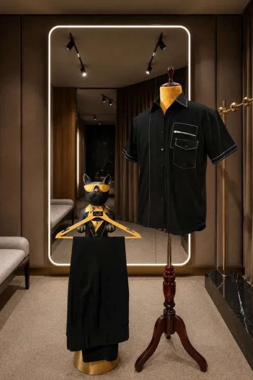 Modern Edge – Premium Black Co-Ord Set