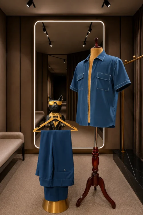 Premium Blue Co-Ord Set