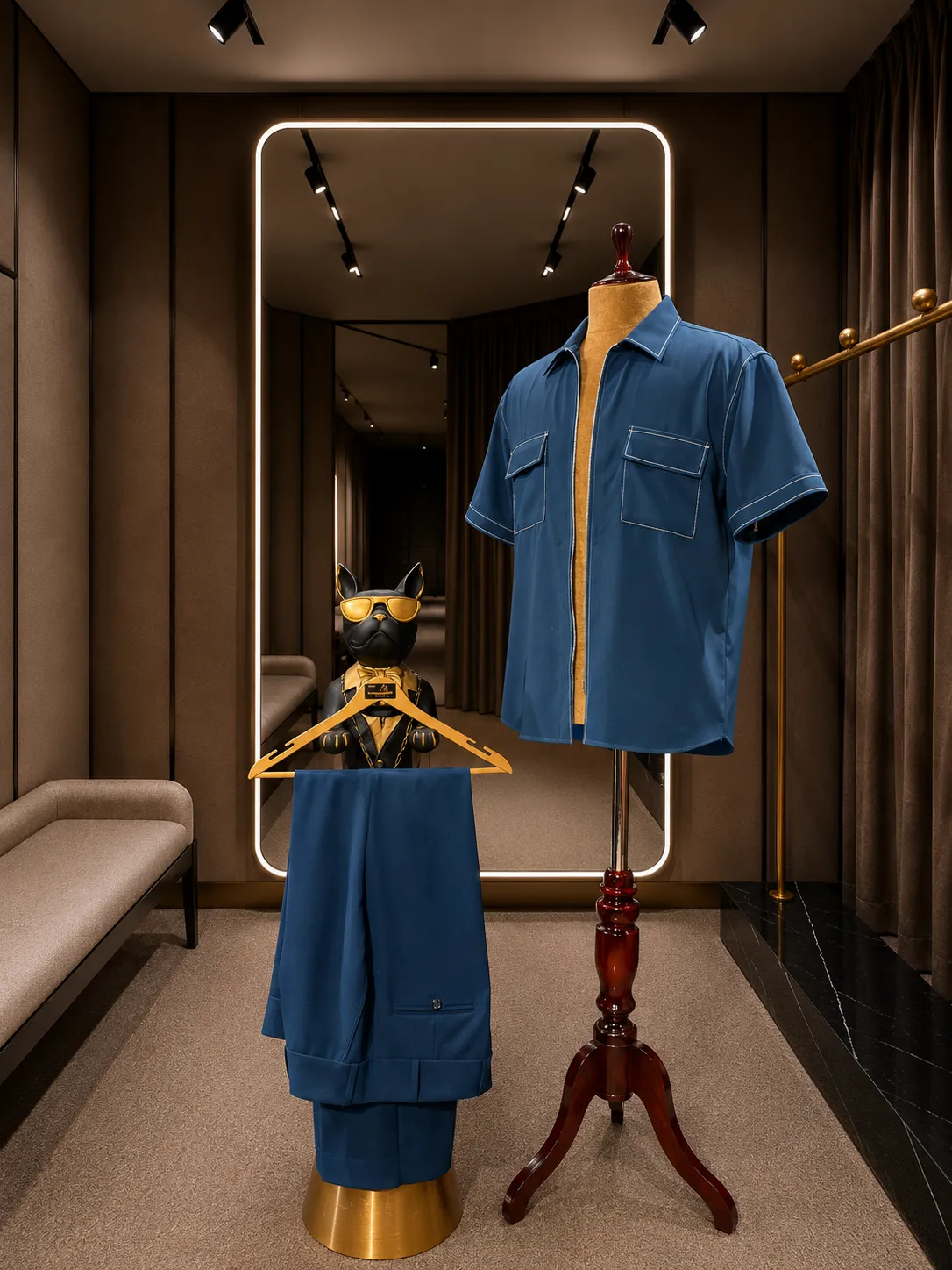 Premium Blue Co-Ord Set