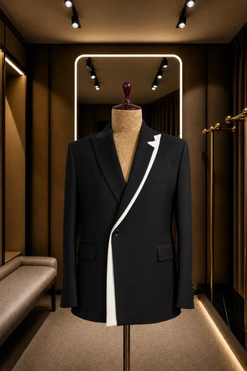 Royal Contrast Blazer