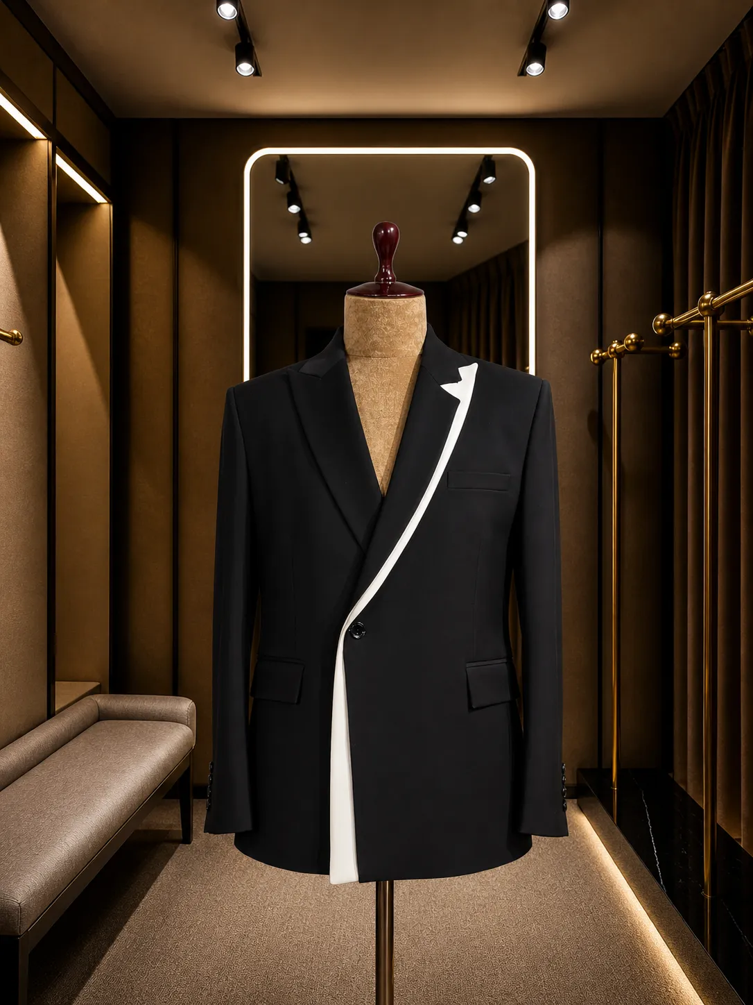 Royal Contrast Blazer