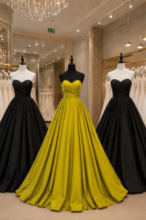 pre wedding trail gowns