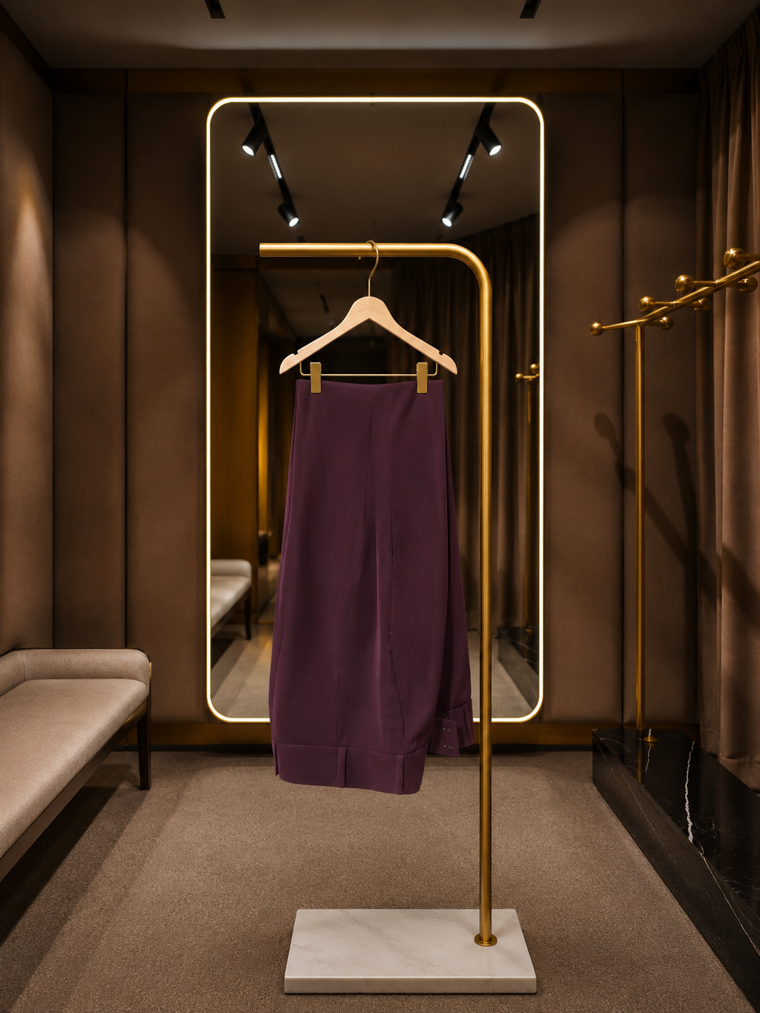 Royal Plum Formal Trouser