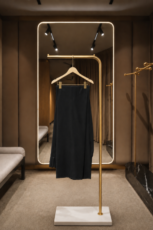 Midnight Black Tailored Trousers
